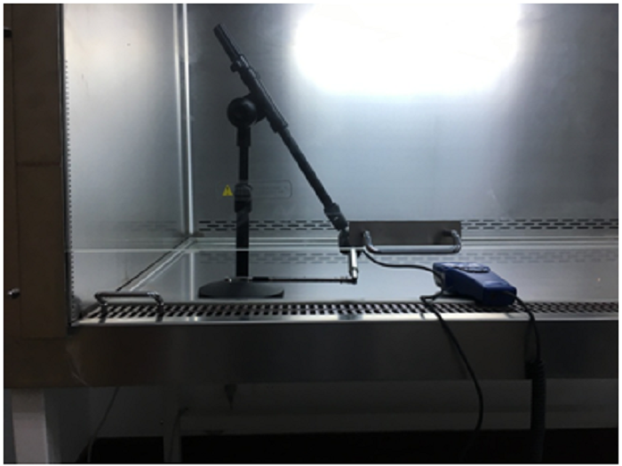 论生物安全柜流入风速的现场测试3